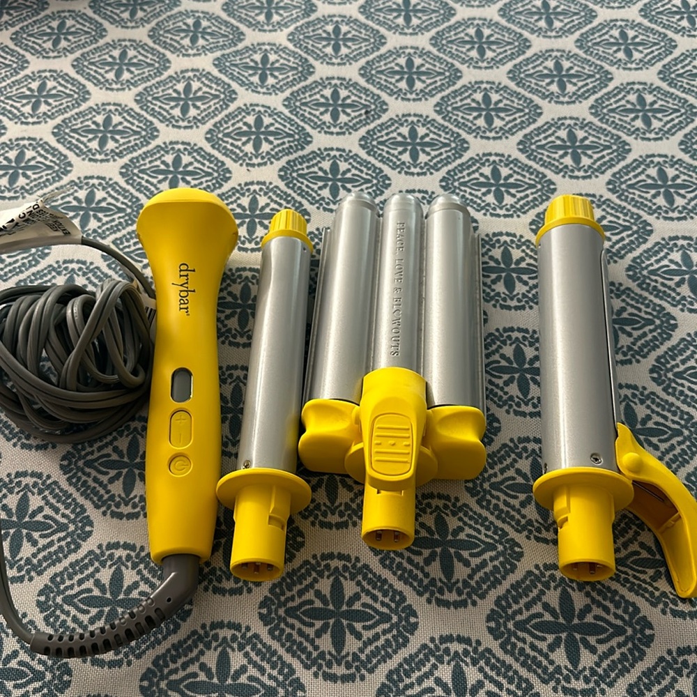 Dry Bar interchangeable heating/curling iron set
